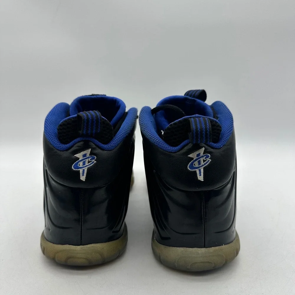 Nike 644791-006‎ Youth Size 7Y Little Posite One Black / Royal Basketball Shoes